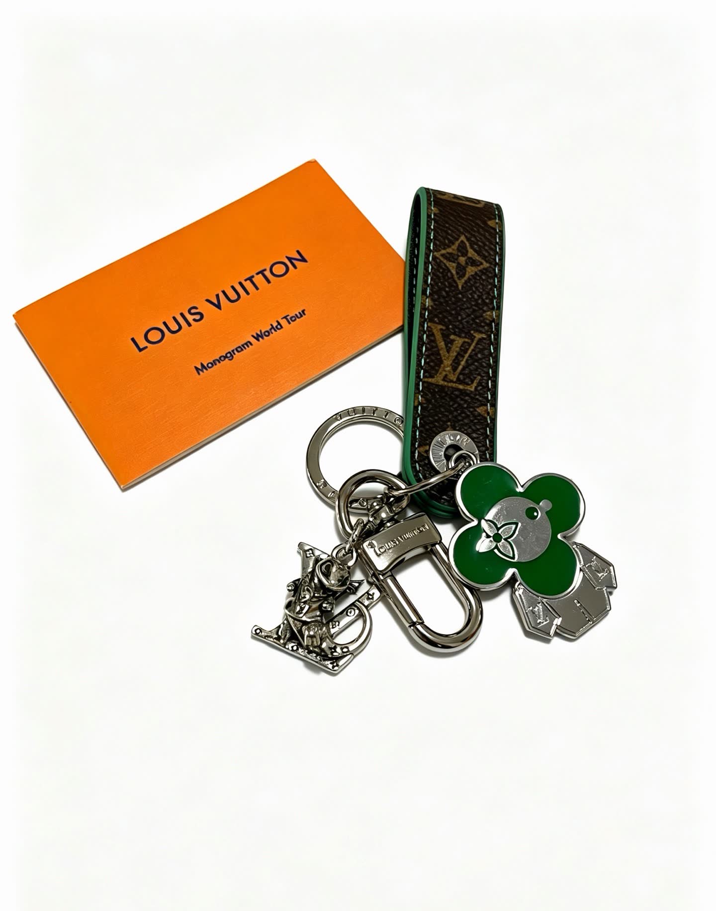 Louis Vuitton Monogram World Tour Keychain